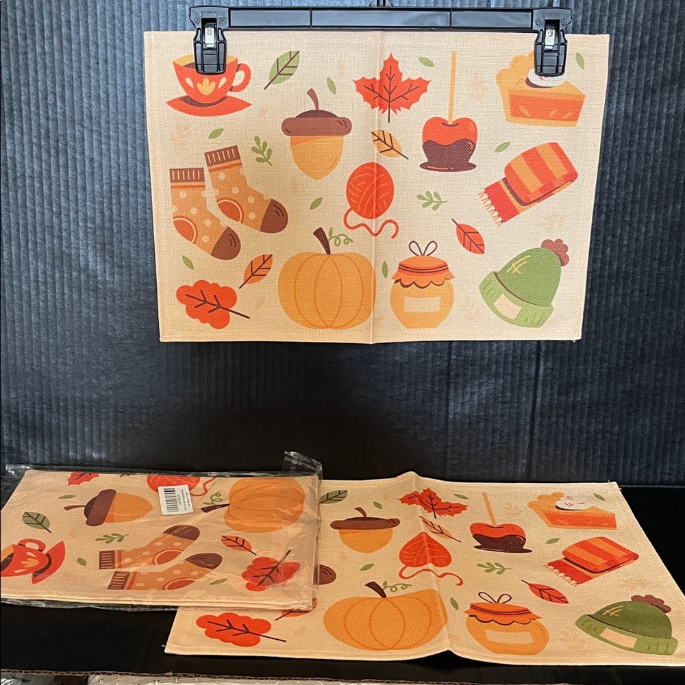 Fall Placemats- 4 pcs.